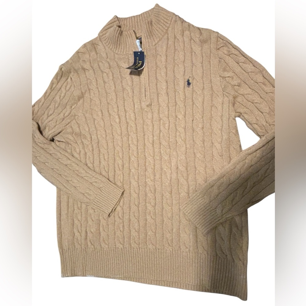 Polo Ralph Lauren Men’s cable knit sweater